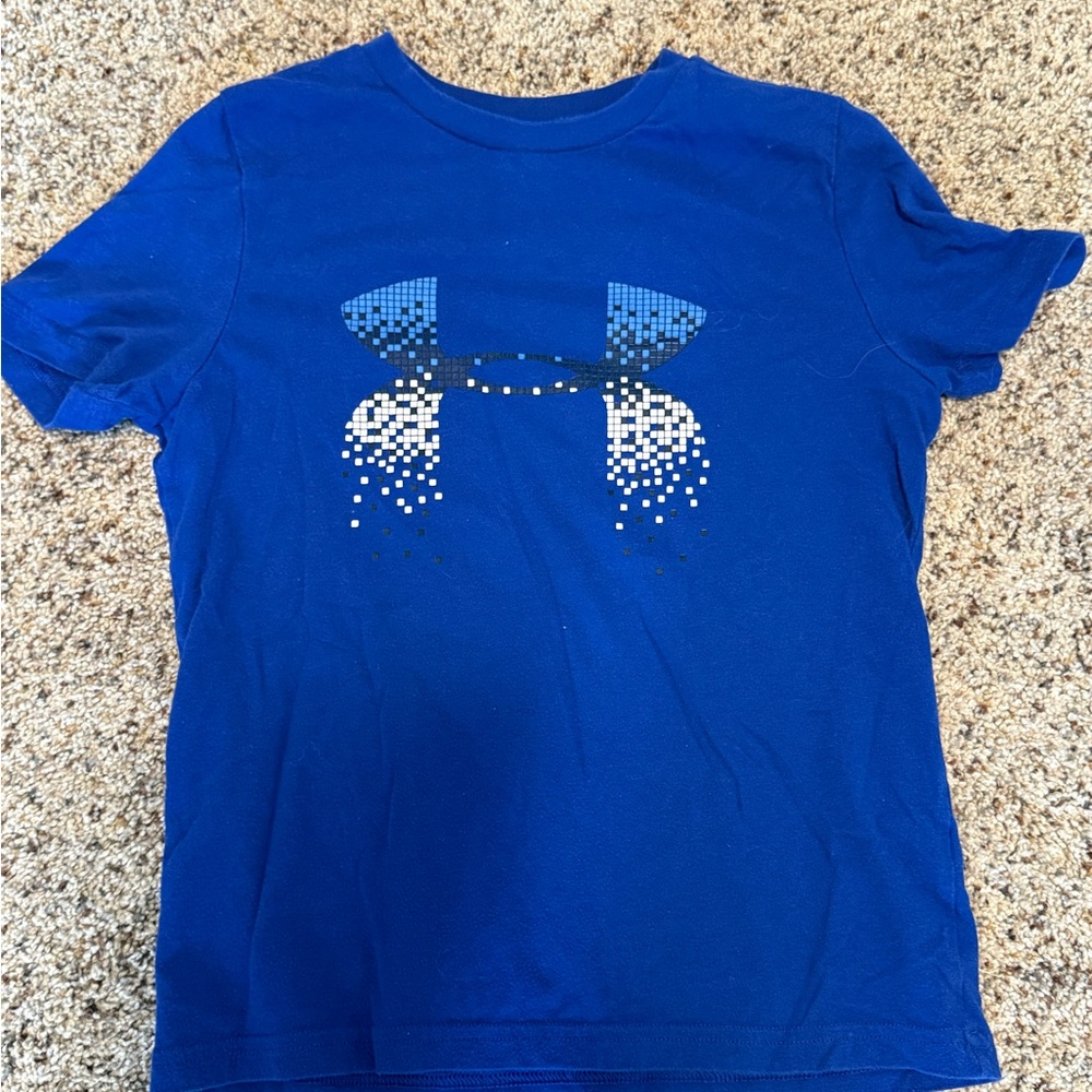 Under Armour Kids Blue Graphic T-Shirt